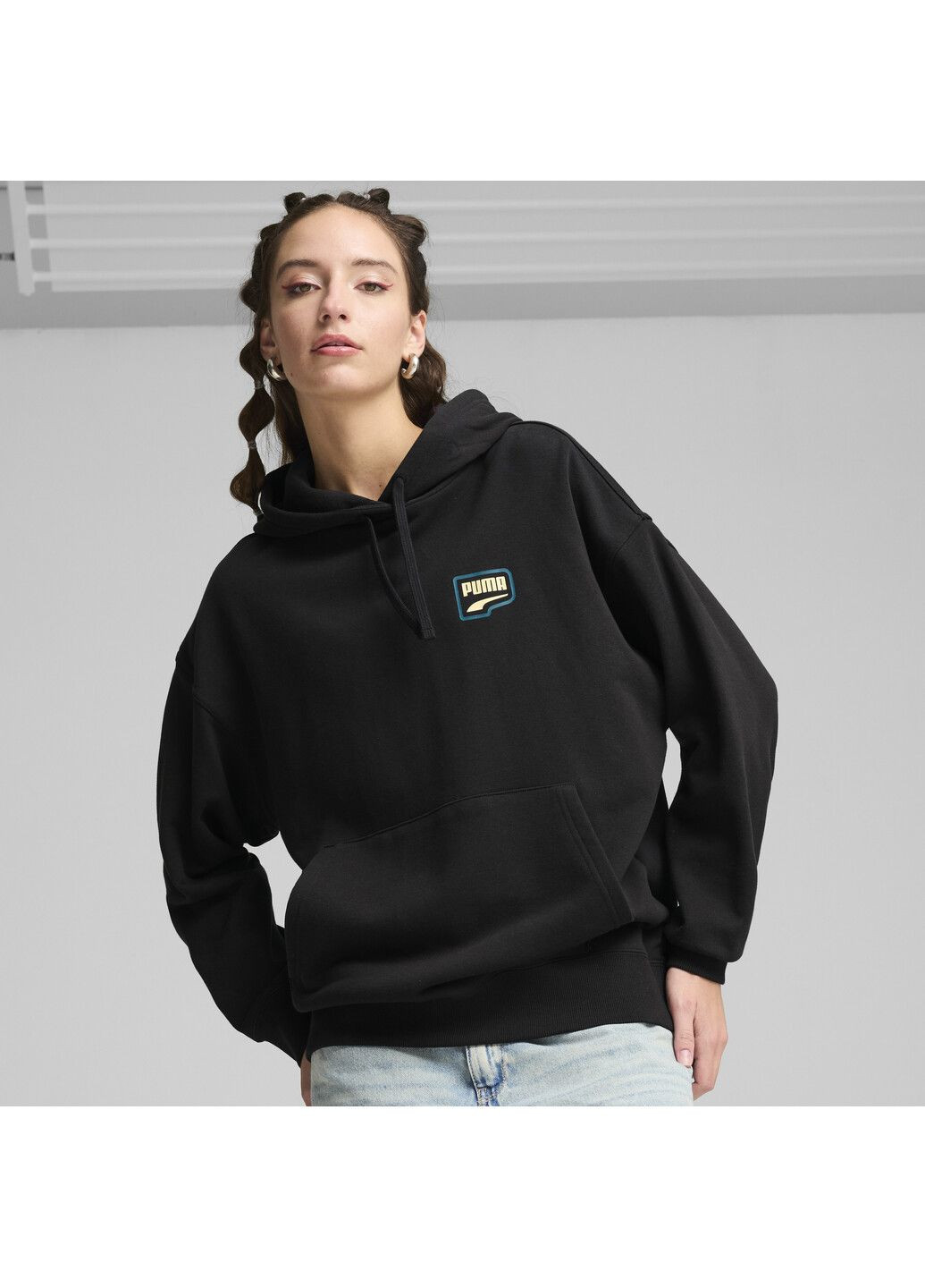 Худі DOWNTOWN Oversized Hoodie Women Puma (304975731)
