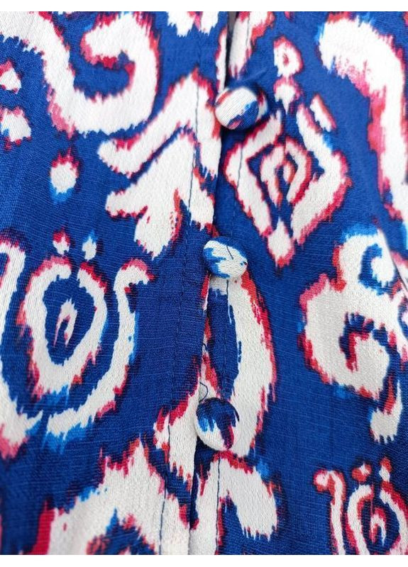 Комбінована розкльошена сукня міні з принтом Zara