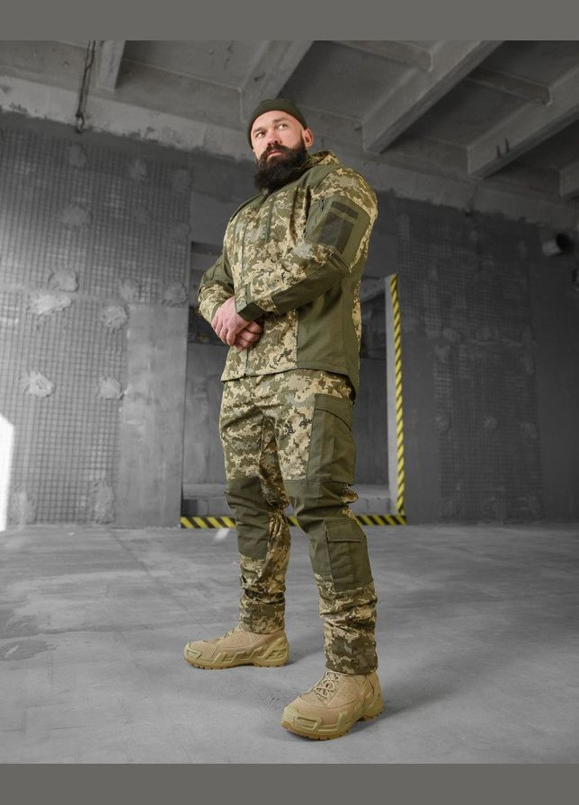 Тактичний весняний костюм Горка піксель No Brand