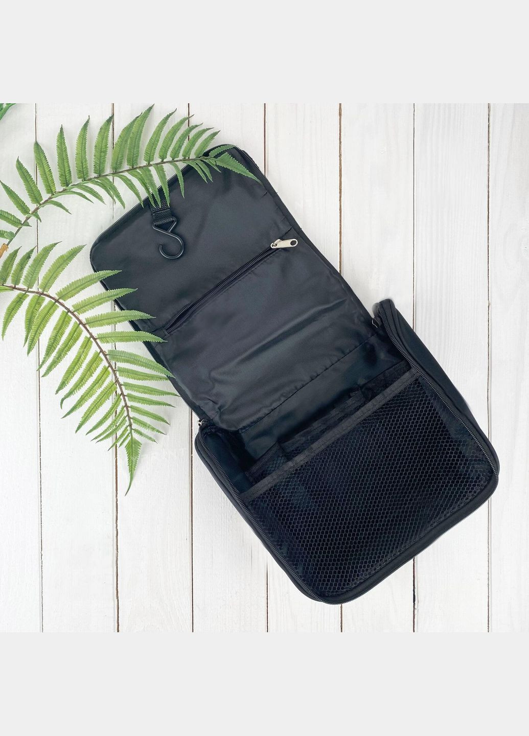 Дорожная сумка - органайзер для косметики несессер Art #07 Черная No Brand (318677444)