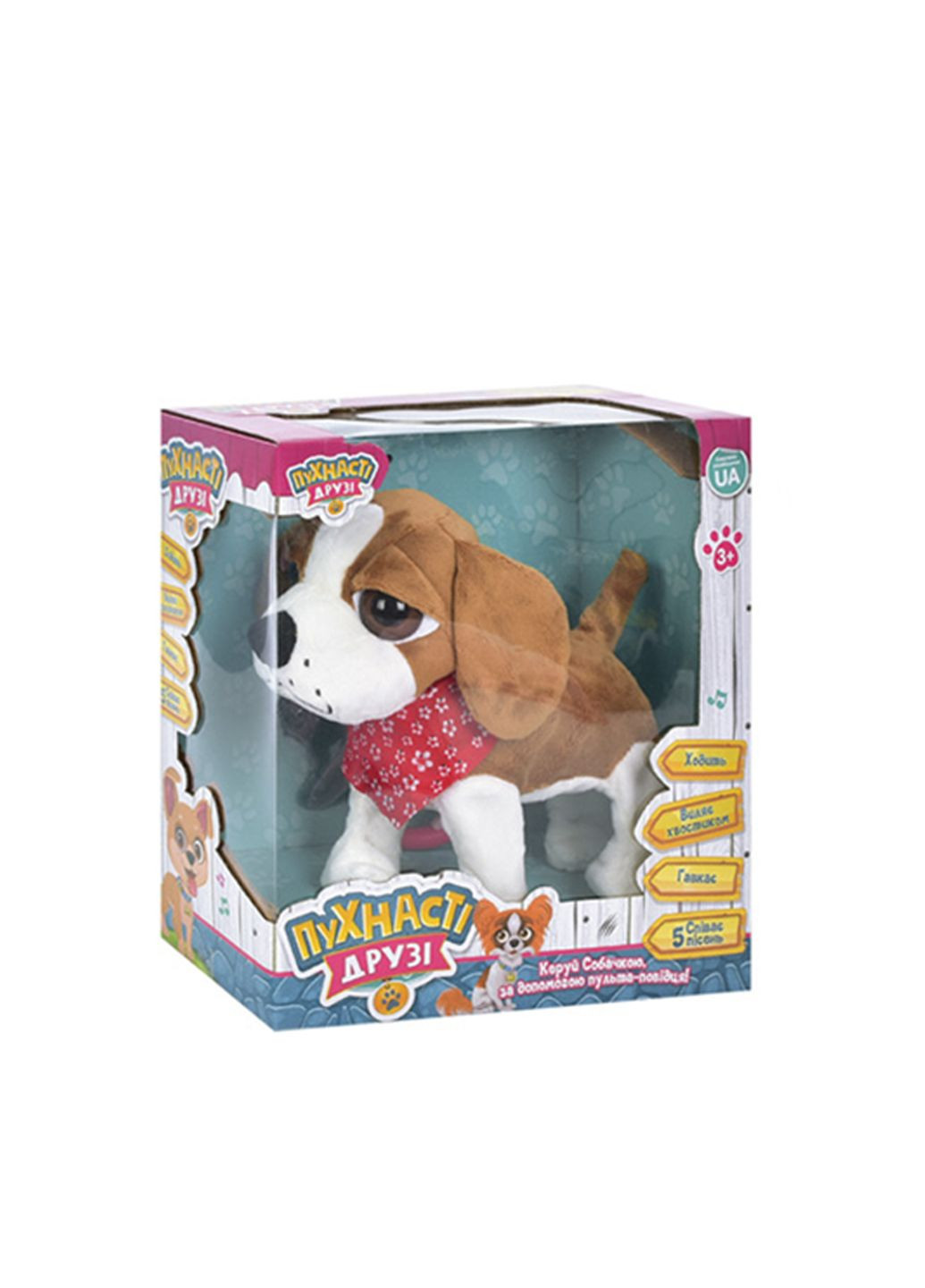 М'яка собака на радіокеруванні колір різнокольоровий ЦБ-00216749 Limo Toy (335205858)