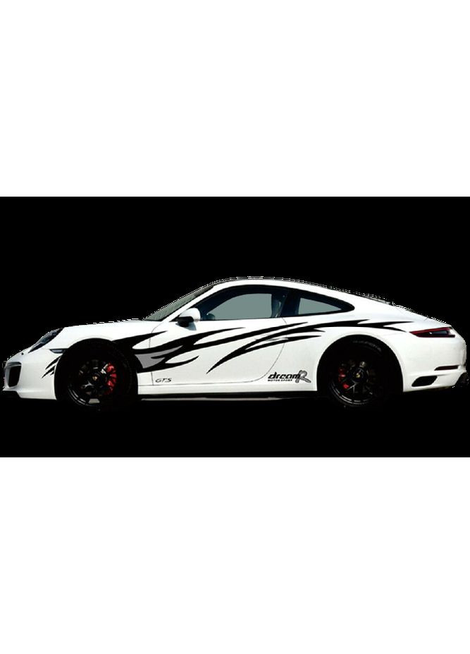 Смуги на двері та крила авто 3D TUNING STUDIO Dream R 3020х980х0.15мм No Brand (362498056)