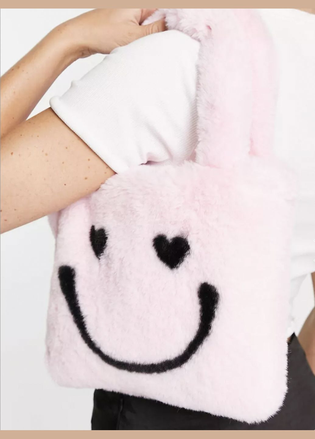 Зимняя сумка Asos Eco fur bag (308249255)