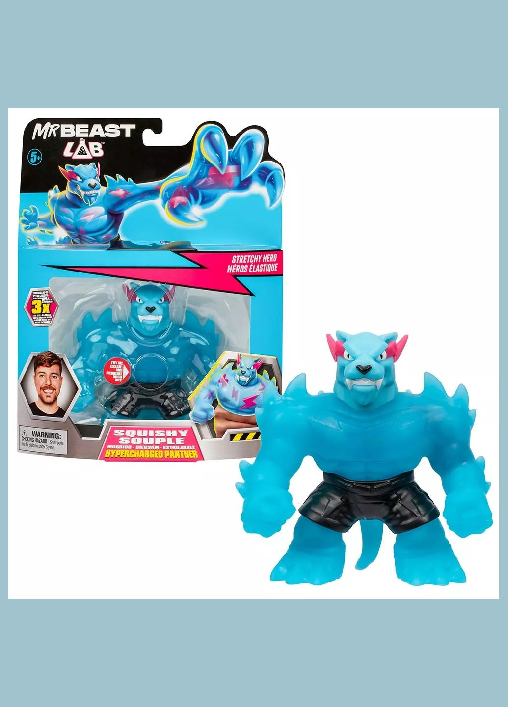 Игрушка-антистресс Супер Пантера (123813) MrBeast Lab (331791169)