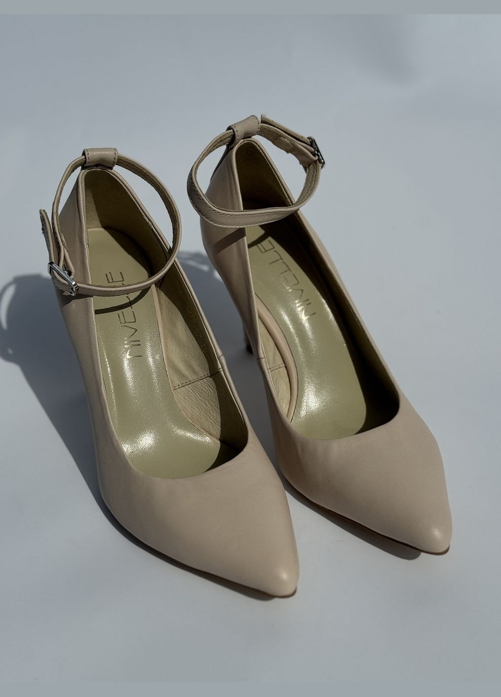 Nivelle Туфли пудровый з натуральная кожа, — (315487685)