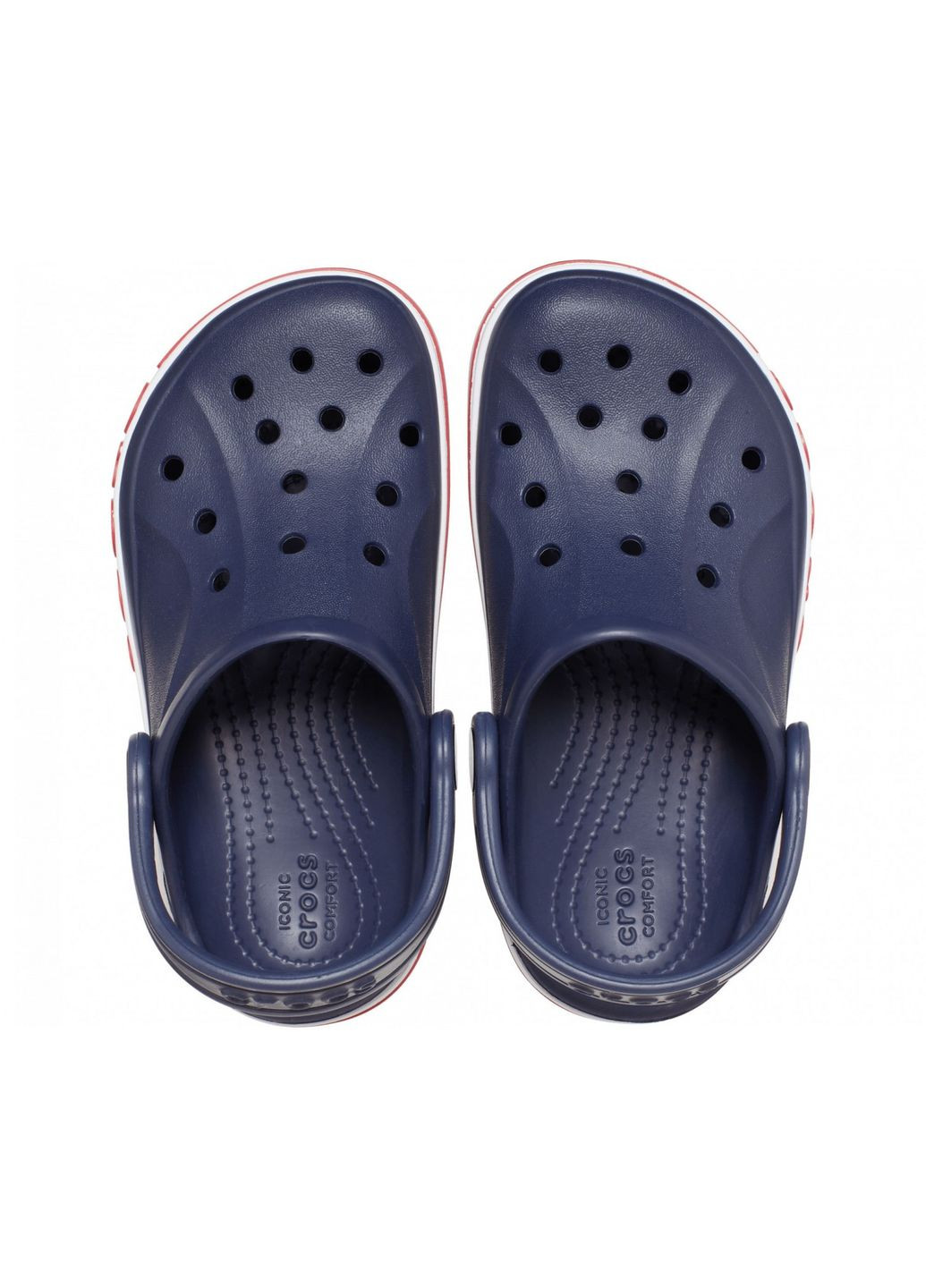 Синие кроксы bayaband clog navy j1-32.5-20.5 см 207019 Crocs