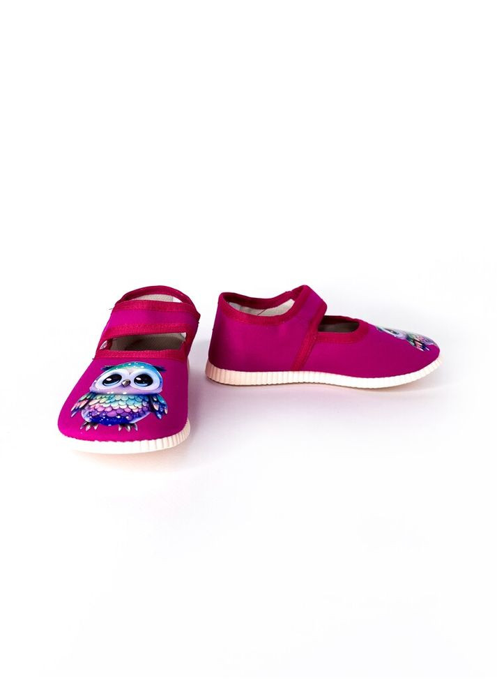 Текстильні тапочки 25 р 15,5 см малиновий артикул П16 Берегиня (315004869)