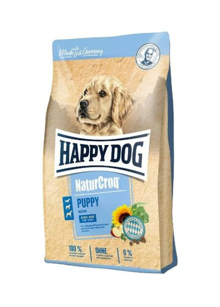 Сухой корм NaturCroq Puppy с домашней птицей для щенков, 15 кг (4001967116786) Happy Dog (363018444)