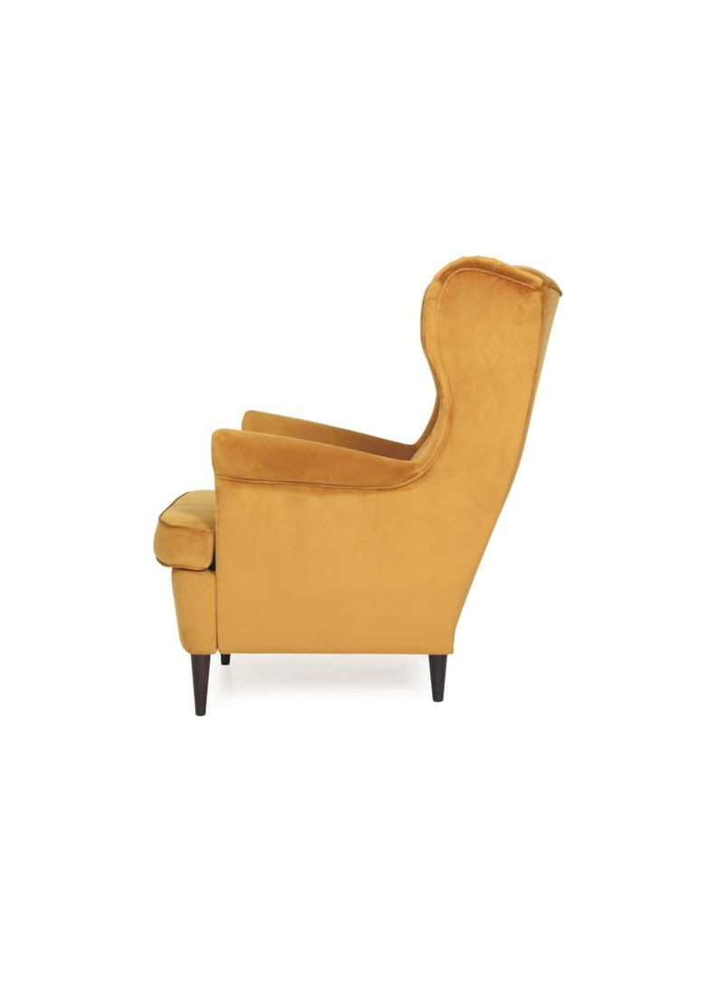 Крісло HARRY VELVET чорний / венге HARRYV19W Signal (372178181)