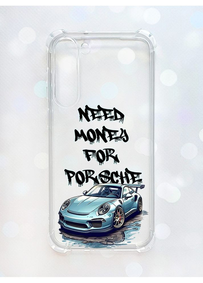 Чехол с утолщёнными углами на Samsung Galaxy S23 Plus:: Хочу Порше (принт 385) CASE CONTROL (360689565)