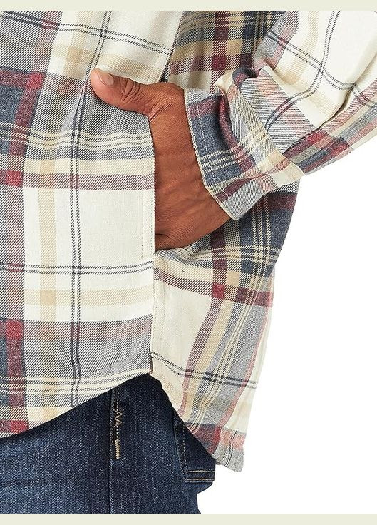 Куртка-сорочка на підкладці - Light Beige Heather (ZHCESAT) Wrangler (370366649)