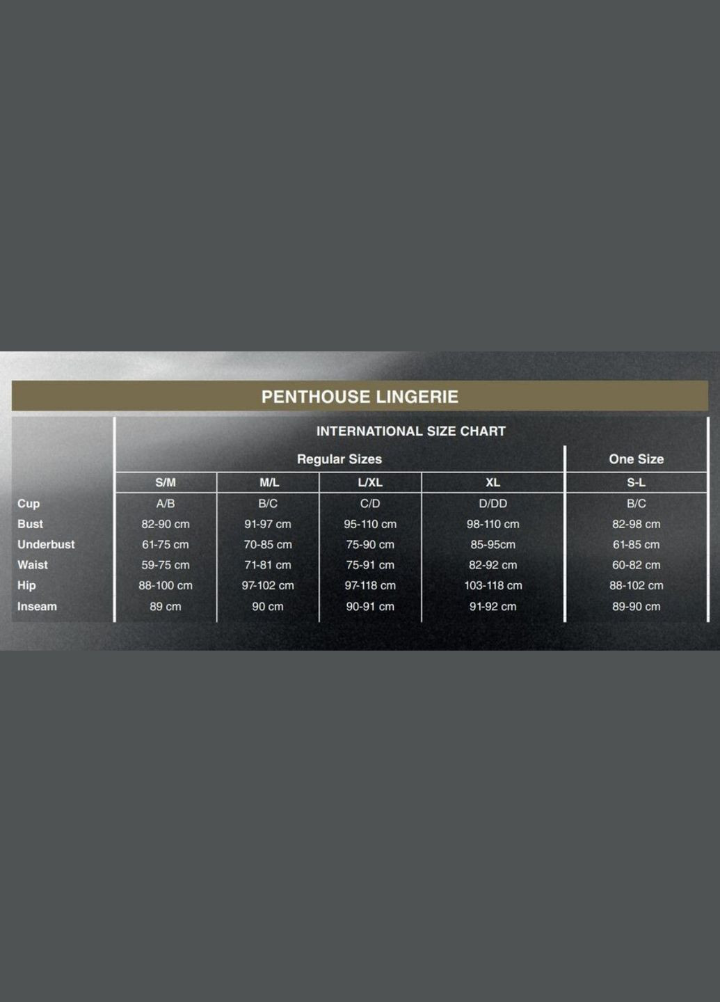 Комбінована мінісукня з відкритою спиною та стрингами — earth-shaker black s/m Penthouse