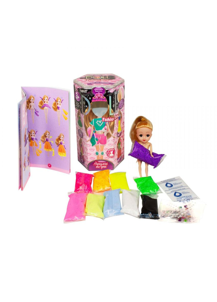 Набор креативного творчества "Princess Doll", маленькая (укр) Dankotoys (290850295)