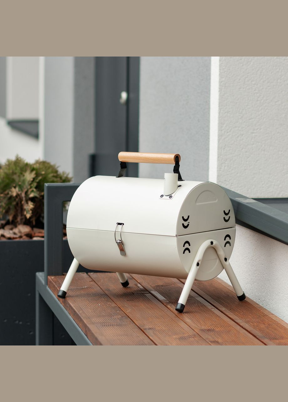 Мангал угольный двусторонний 38×28×40 см с решоткой TS Kitchen (315637559)