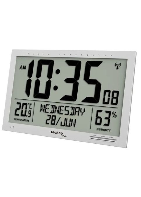 Настенные часы (DAS301790) Technoline WS8013 Silver (356149567)