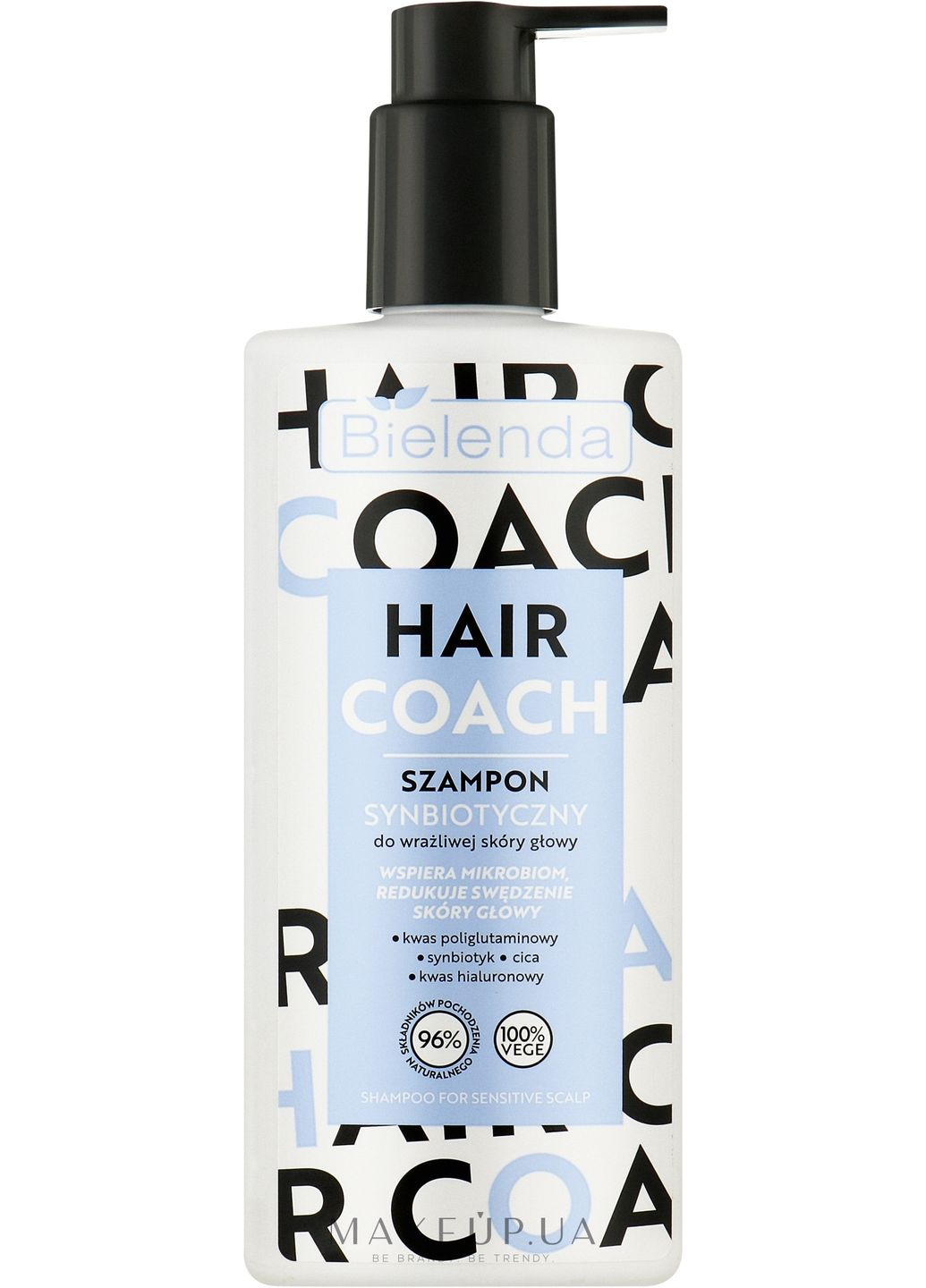 Шампунь для чутливої шкіри голови Hair Coach 300ml (1203447-31398167) Bielenda (368638504)