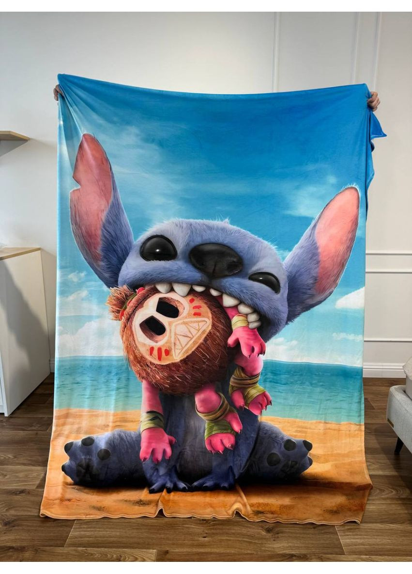 Плед 3D Стич №1 31201 180х215 см FlexDress (368762513)