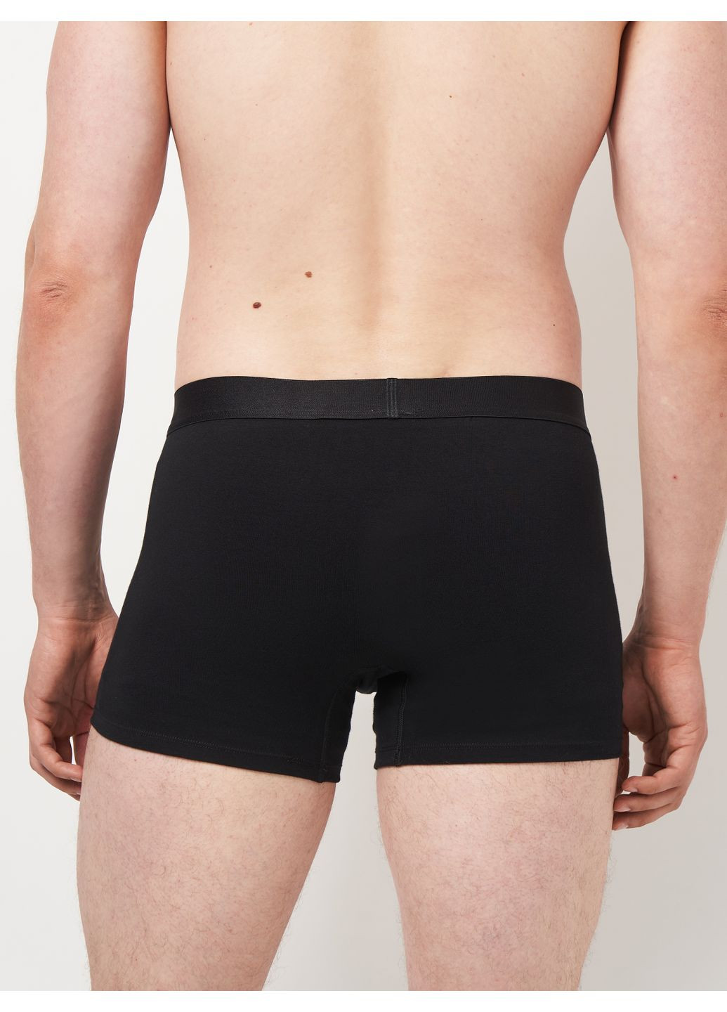 Трусы-боксеры мужские больших размеров черного цвета ТМ РОЗА Роза (353501730)