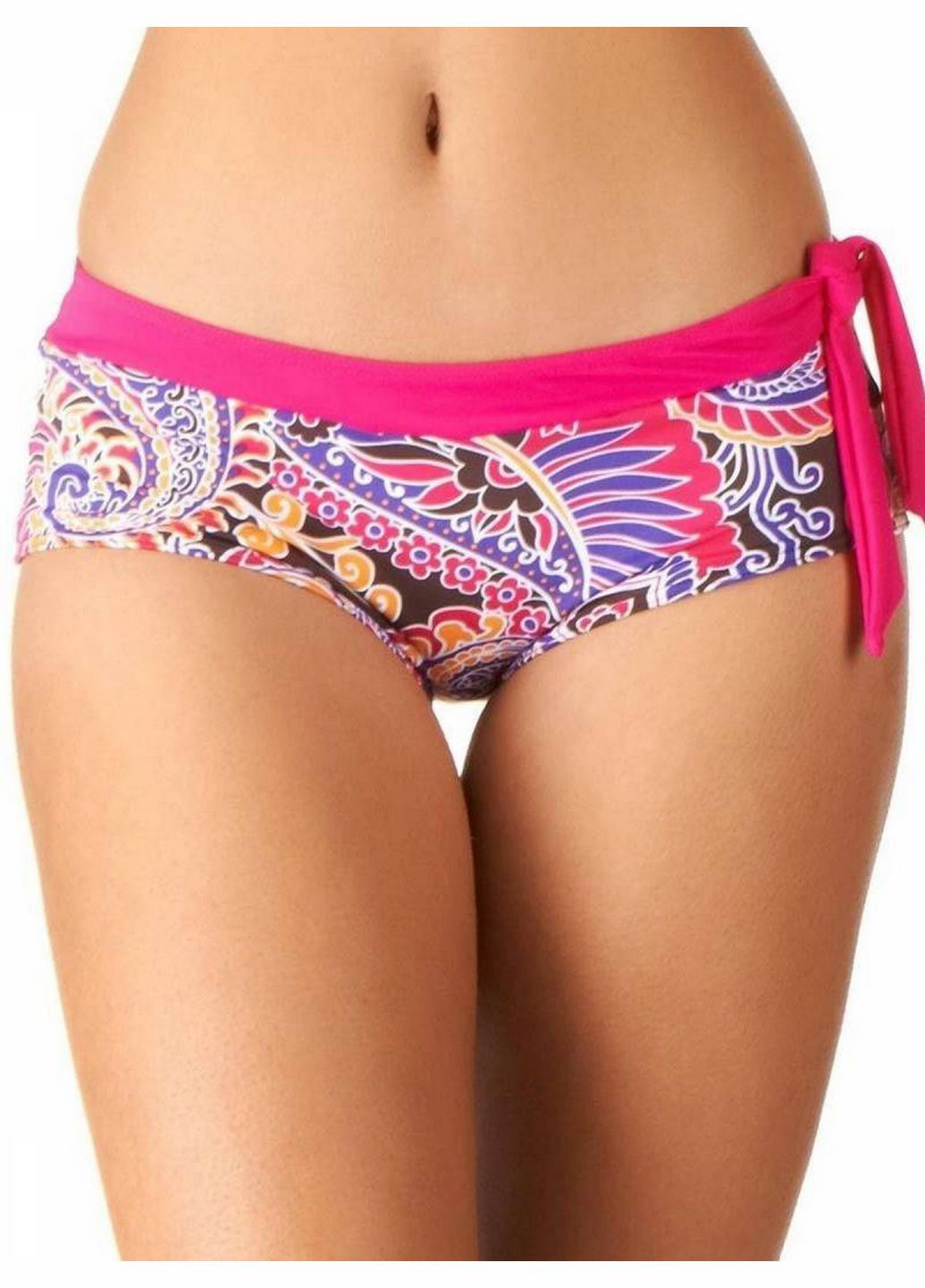 Розовые плавки 3104 с орнаментом Freya