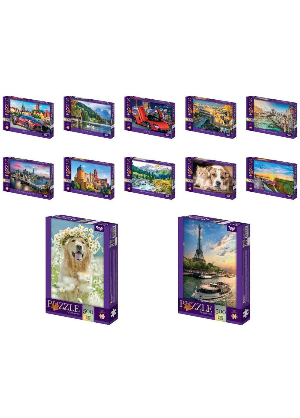 Пазли 500 елементів Dodo (316644246)