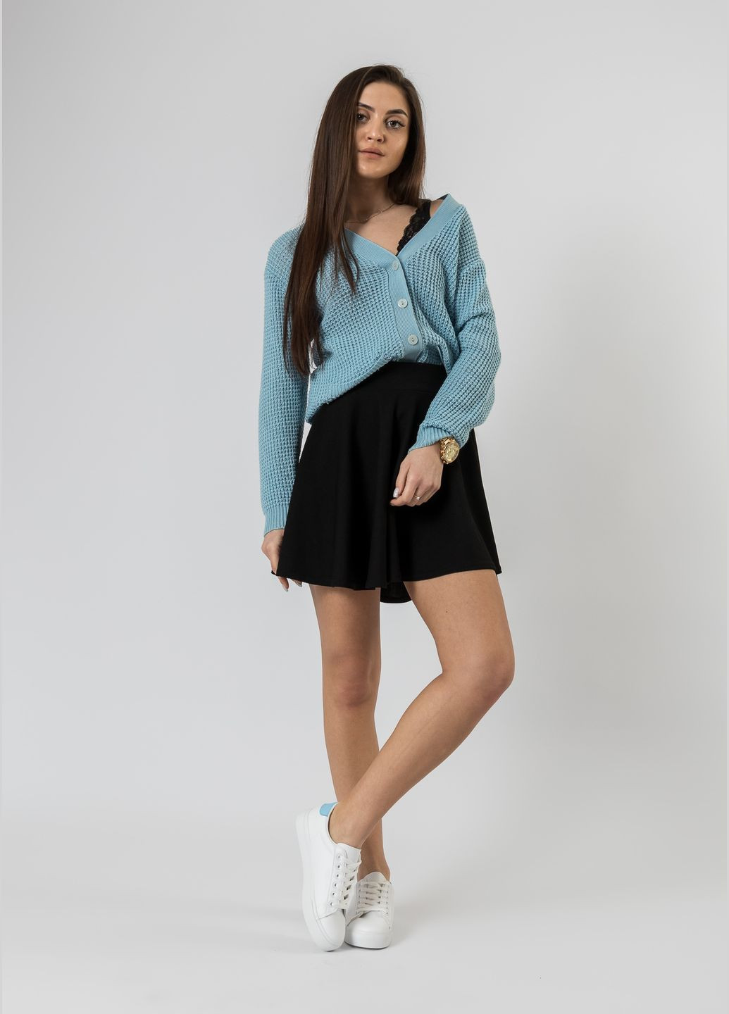 Белые кеды (2229т) Linda