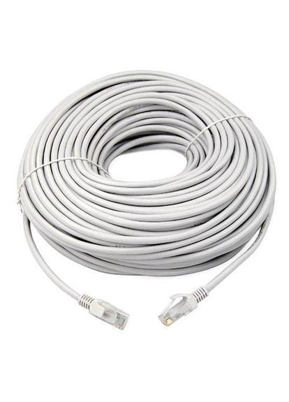 Лан LAN 72 метр. Сетевой соединительный кабель CAT6 UTP rj45 патч корд для интернета (видеонаблюдение) No Brand (364197748)