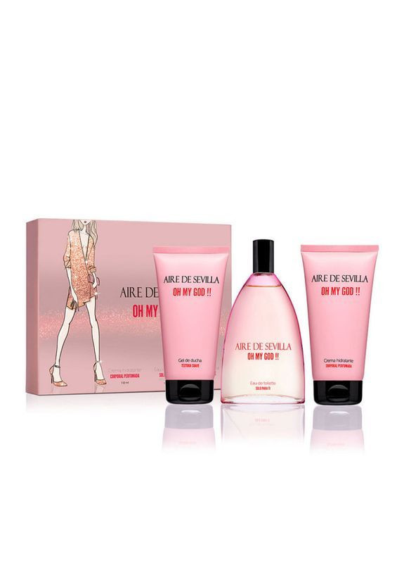 Парфюмерный подарочный набор для женщин Instituto Español "AIRE DE SEVILLA OH MY GOD" Instituto Espanol (366038561)