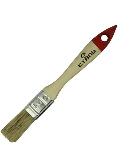 Пензлик 3/4" тип Стандарт натуральний ворс (38486) СТАЛЬ (315347622)