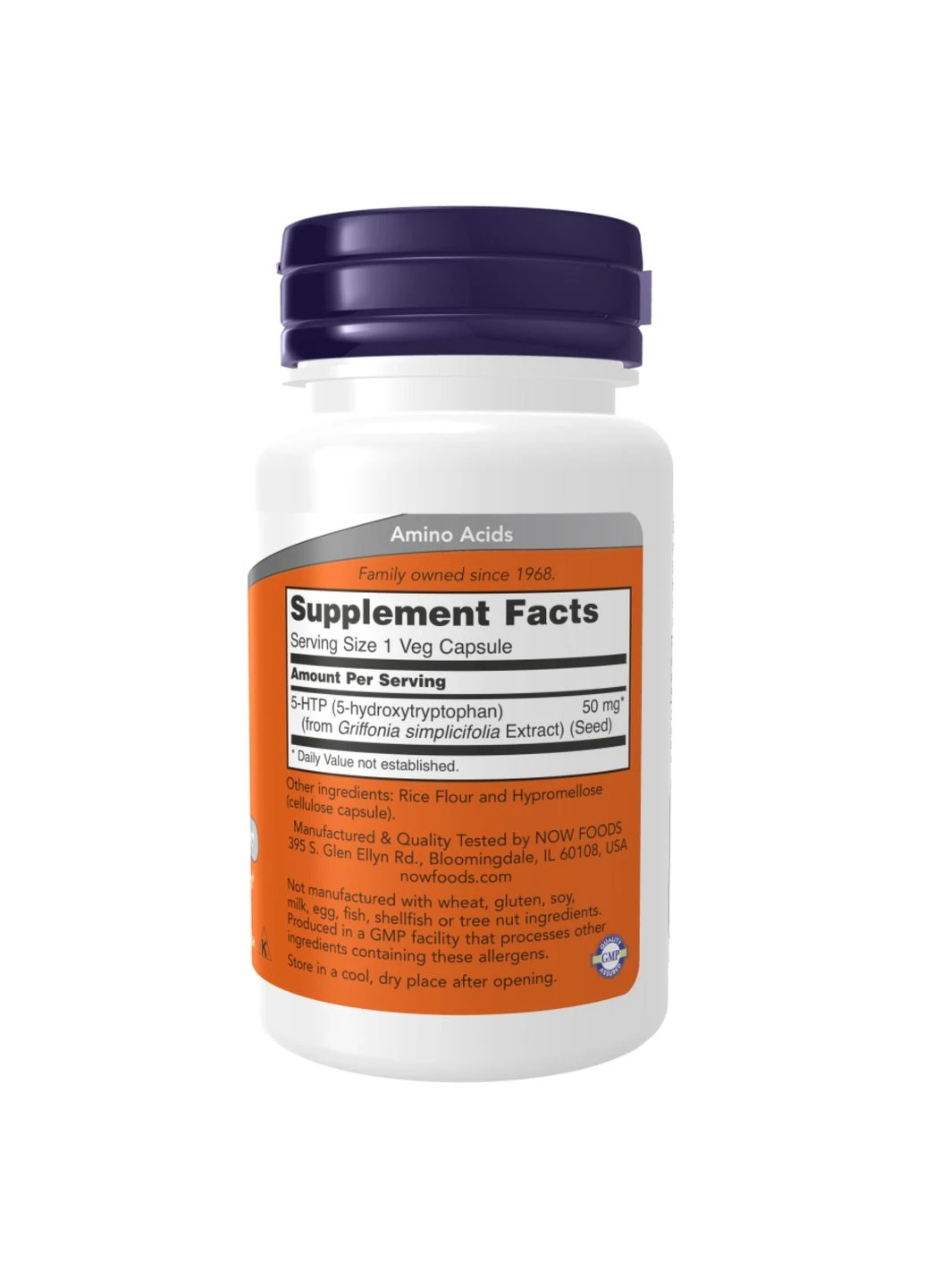 Оригінал! 5-HTP 50mg - 30 vcaps Now Foods (398845953)