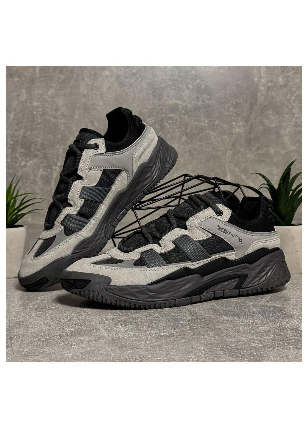 Сірі Зимовий кросівки чоловічі термо Stilli Niteball