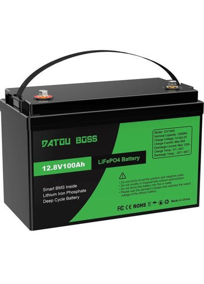 Комплект гибридный инвертор WX1254 3200VA/3000W 24V и 2 аккумулятора Datou Boss LiFePO4 100Ач для солнечных систем (2104618905) No Brand (372466565)