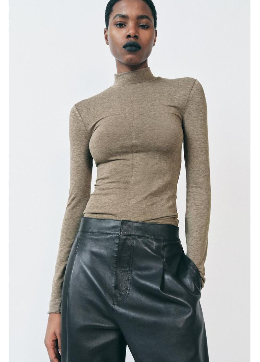 Жіночий Zara гольф водолазка (358201946)