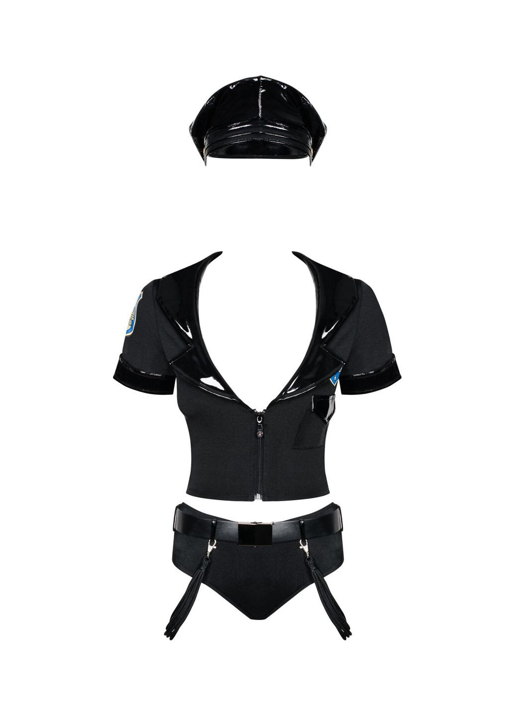 Эротический костюм полицейского Police set черный - CherryLove Obsessive (282966977)