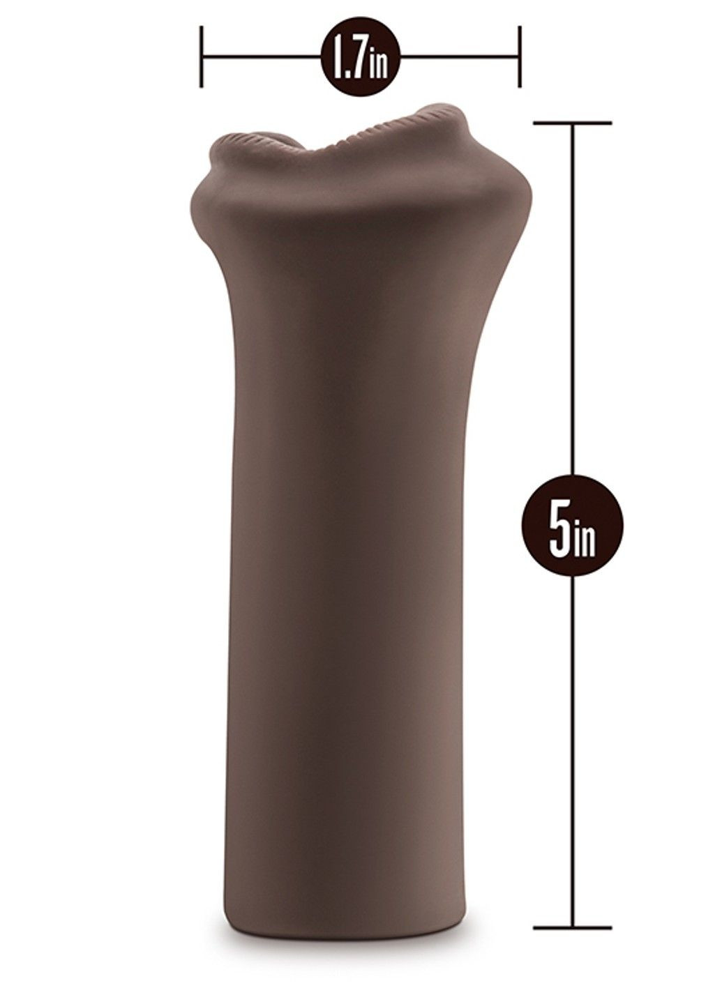 Мастурбатор ротик HOT CHOCOLATE NAUGHTY NICOLE CHOCOLATE Blush (290666993)