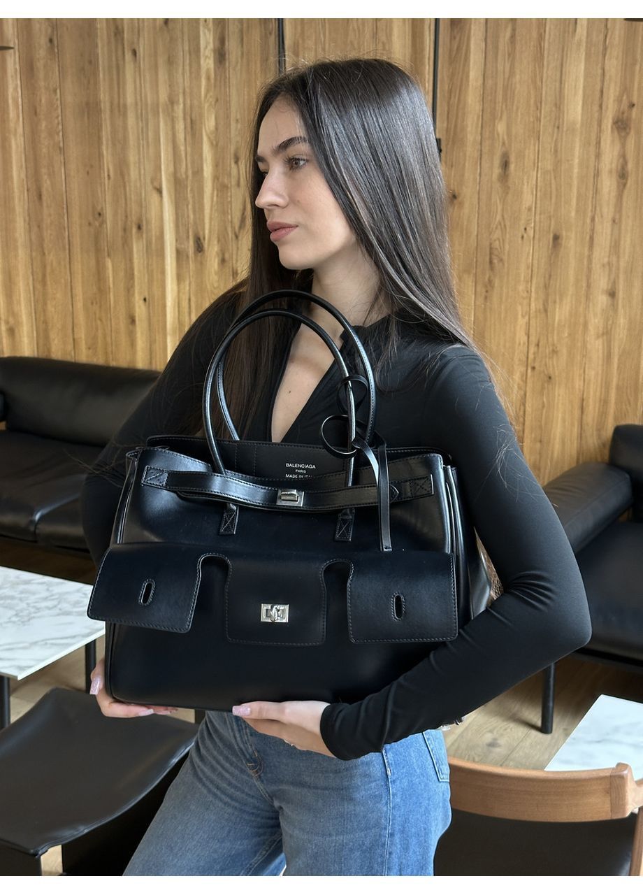 Сумка жіноча Bel Air Tote Bag Black Silver No Brand (362044464)