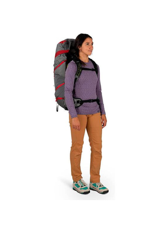 Туристический рюкзак Eja Pro 55 Dale Grey/Poinsettia Red WM/L (009.3576) Osprey (324611623)