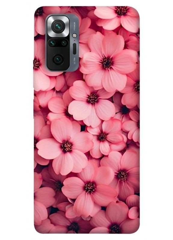 Чехол с принтом для Xiaomi Redmi Note 10 Pro / для Ксяоми, сяоми, ксиоми редми ноте 10 о Pink flowers No Brand (338602943)
