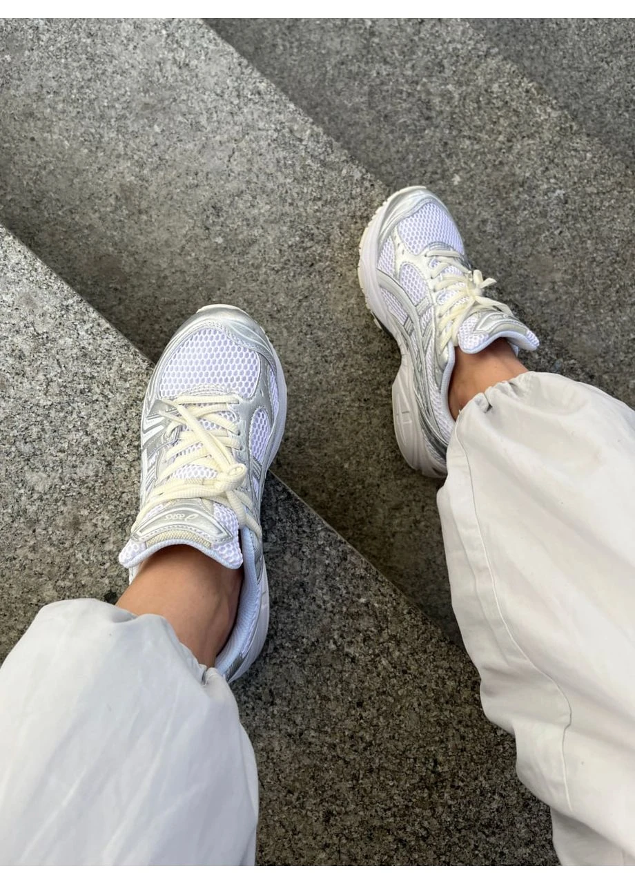 КРОССОВКИ ЖЕНСКИЕ ASICS GEL-KAYANO 14 SILVER / WHITE АСИКС ГЕЛЬ КАЯНО 14 No Brand белые демисезоны (368858290)
