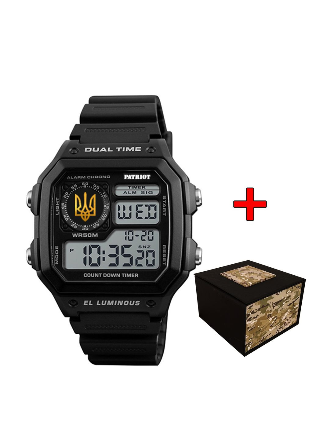 010BKUAGD Трезубец золото Черные + Коробка. Patriot (341336319)