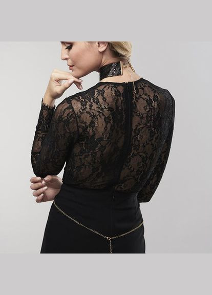 Бусы-воротник Desir Metallique Collar – Black Bijoux Indiscrets (297865799)