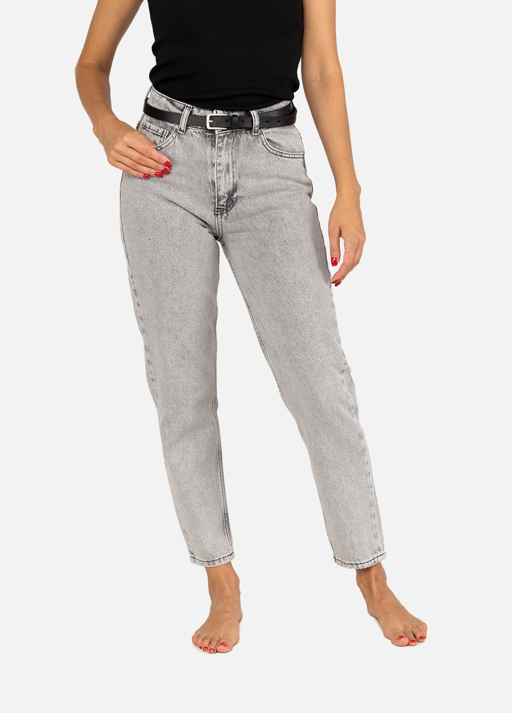 Женские джинсы, mom цвет светло-серый CB-00255790 Blue Hill - (309000507)