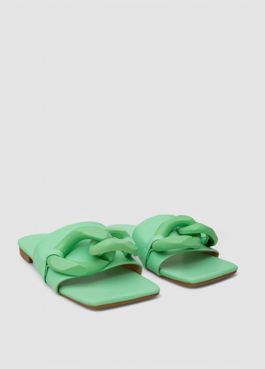 Зеленые шлепанцы женские,, 248rl165 Stilli