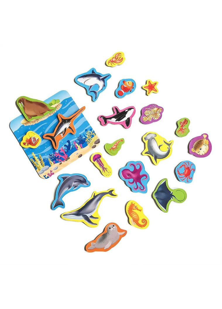 Магнітний набір Морські мешканці з дошкою () Roter Kafer RK2090-05 (328398428)