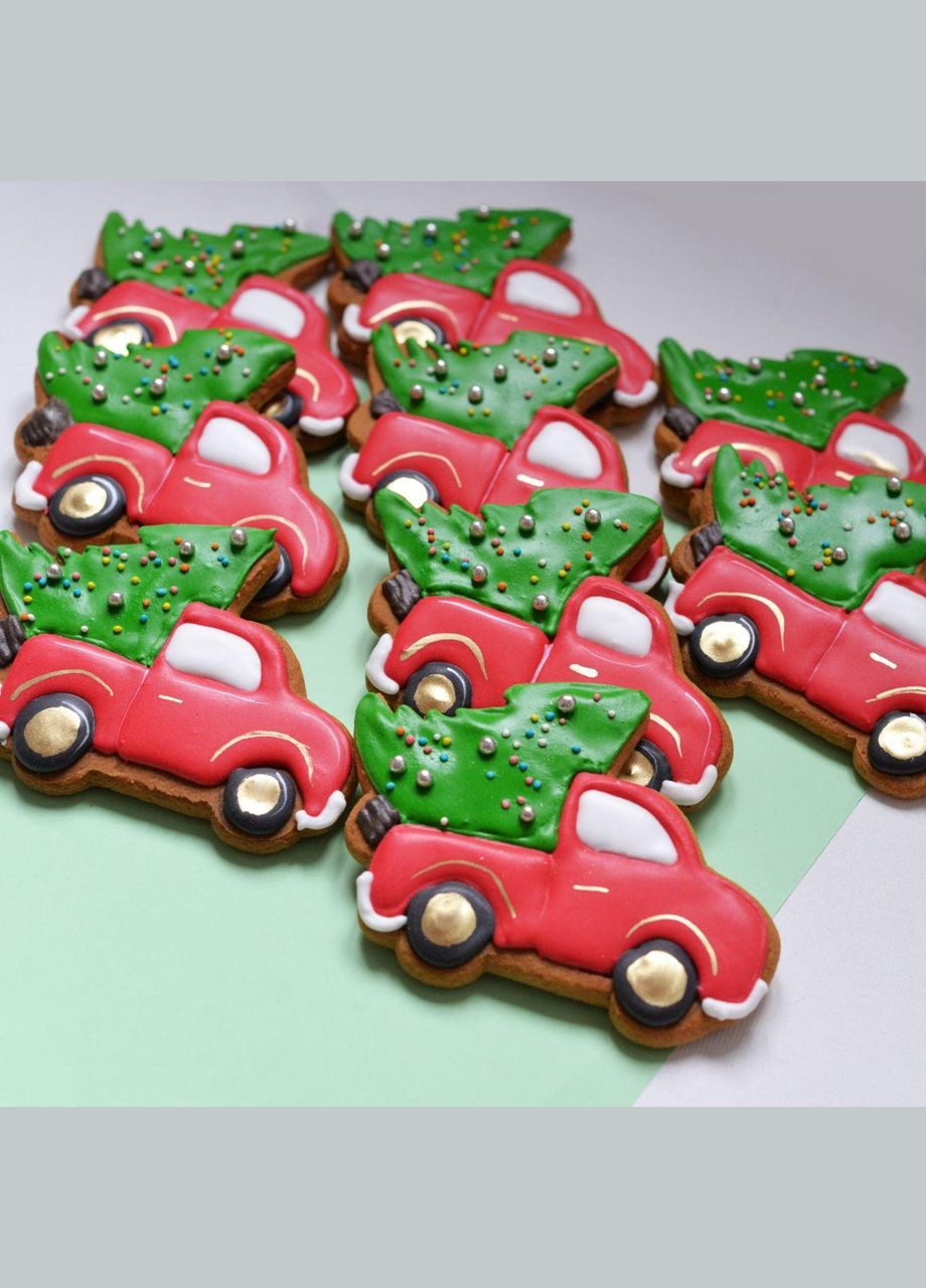 Печенье "Пикап с елкой" No Brand (365865249)