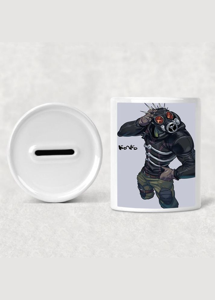 Копилка, копилка для денег Аниме Дорохедоро #0005 белая керамическая No Brand (315045423)