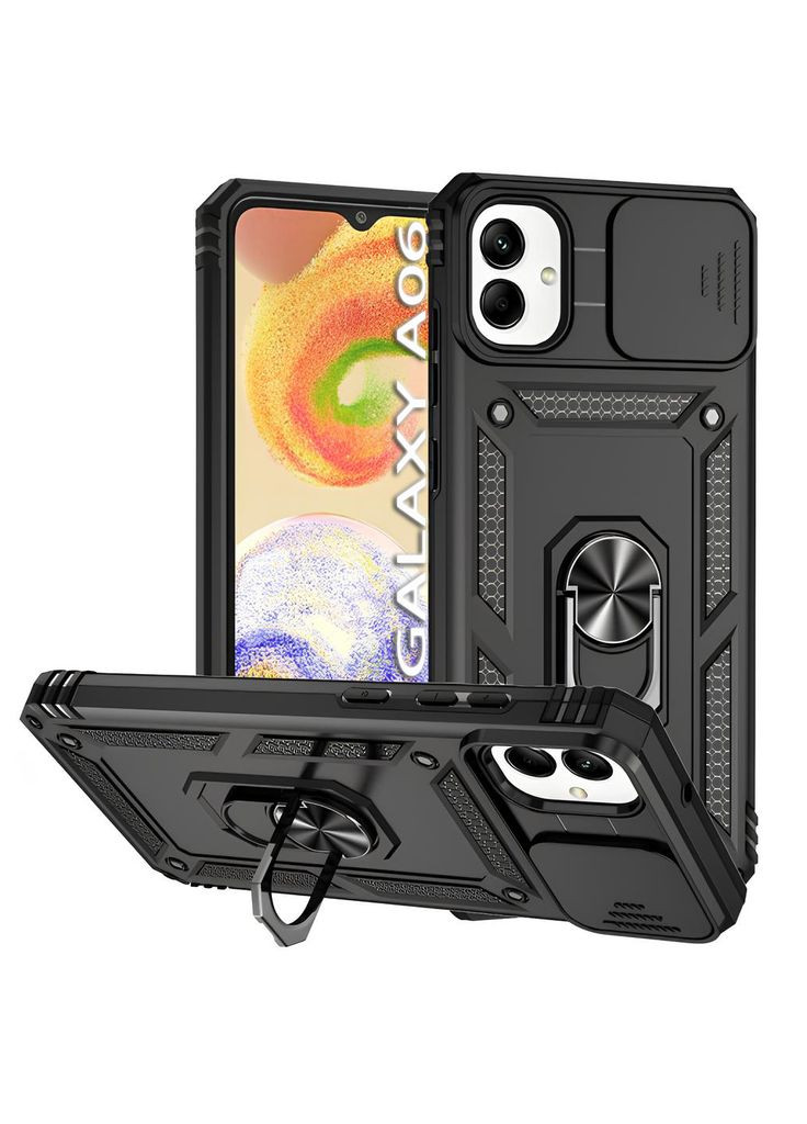 Чехол для мобильного телефона Military Samsung Galaxy A06 SM-A065 Black (712157) BeCover (319761120)