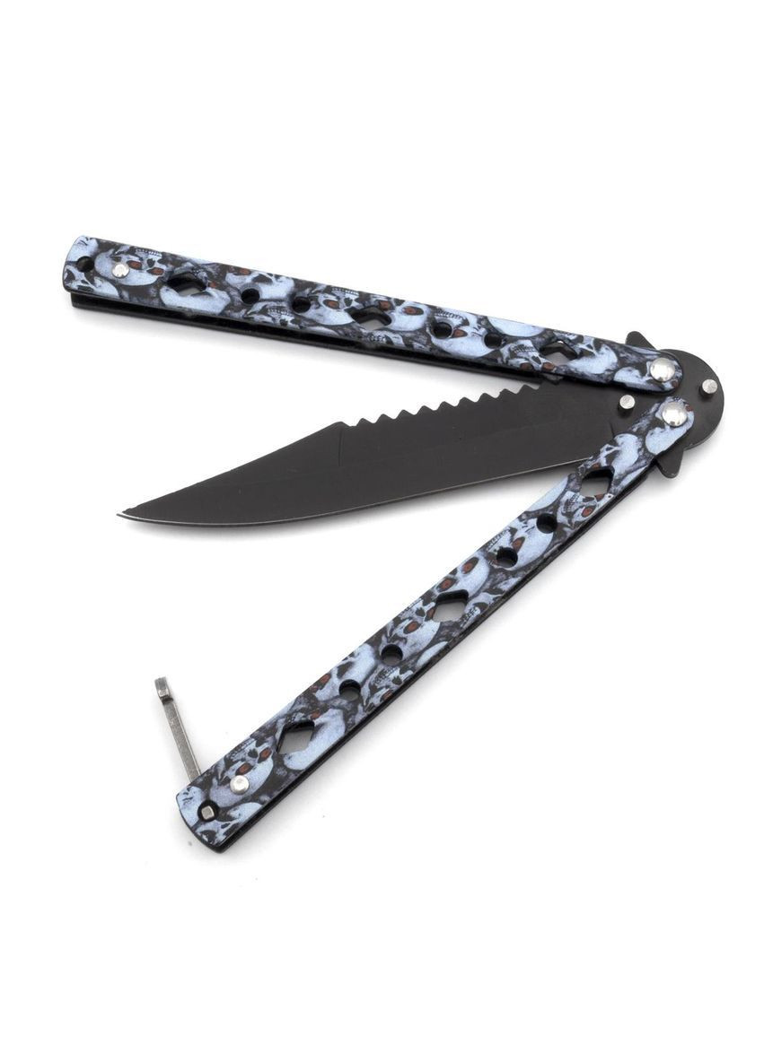 Нож- бабочка K20GY Серый Тотем (367581496)