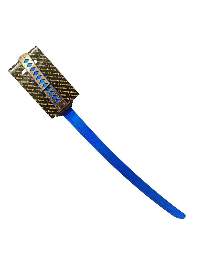 Деревянный сувенирный меч «КАТАНА мини BLUE» KT45-B Сувенір-Декор (367964877)