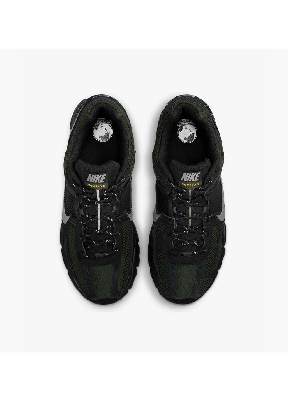 Чорні Осінні чоловічі кросівки zoom vomero 5 чорний Nike