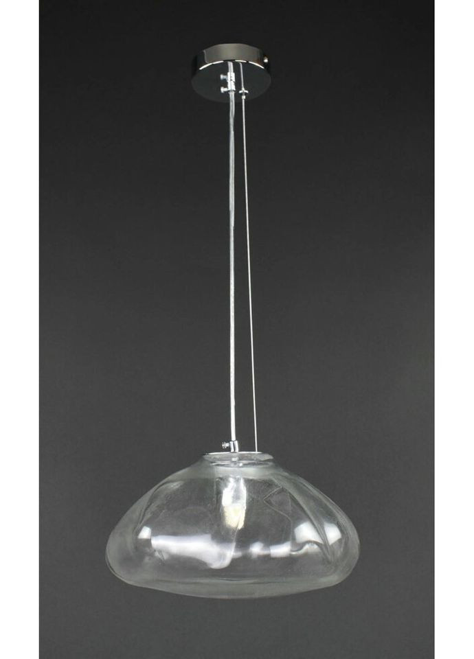 Люстра підвісна на 1 лампочку 27406 Хром 20-160х30х30 см. Sunnysky (324395747)